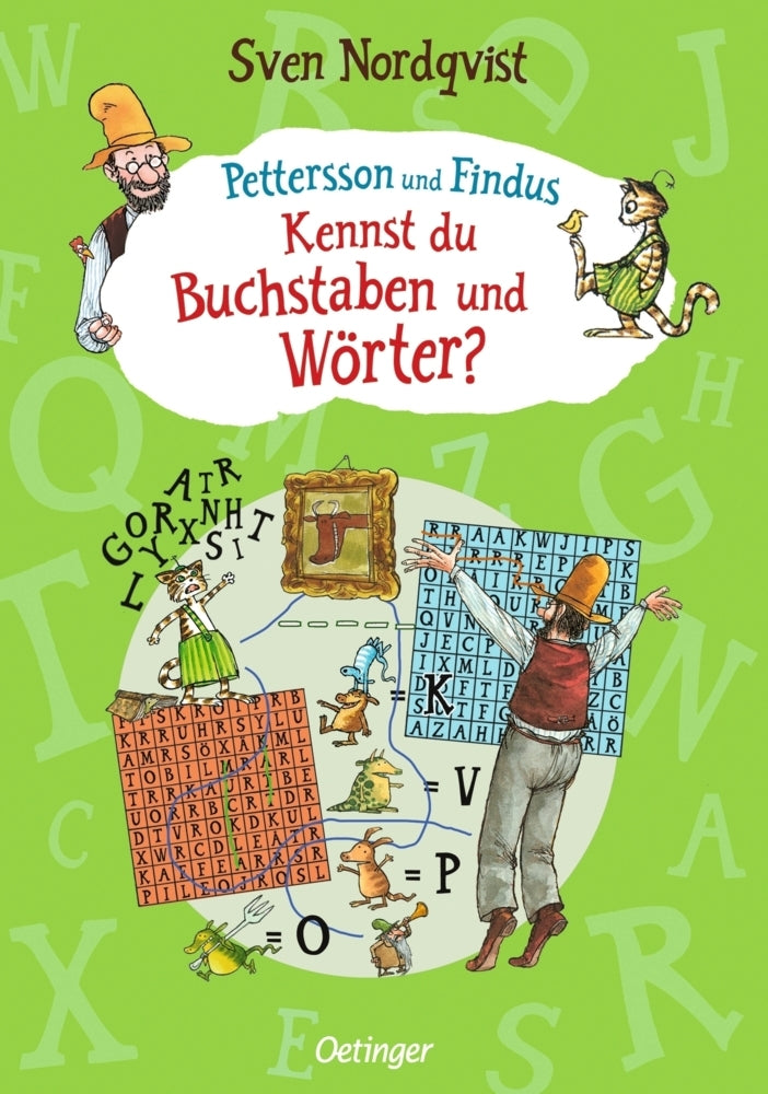 Pettersson und Findus. Kennst du Buchstaben und Wörter? (Sven Nordqvist)