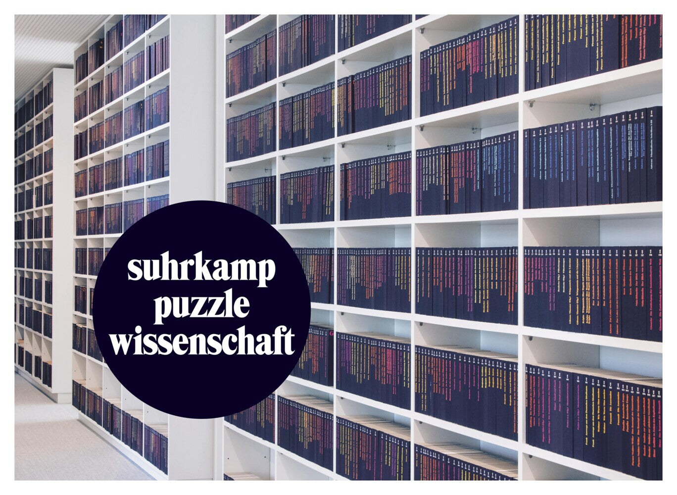 Puzzle 50 Jahre suhrkamp taschenbuch wissenschaft (Suhrkamp Verlag)
