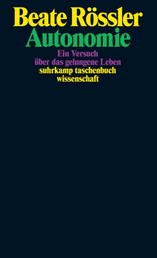 Autonomie (Beate Rössler)