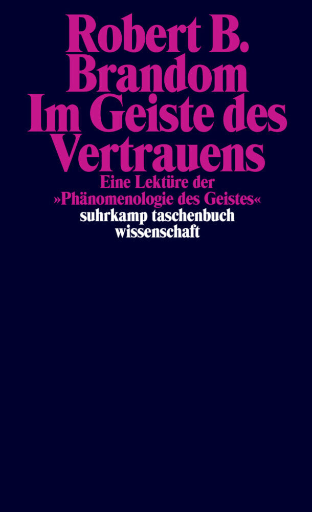 Im Geiste des Vertrauens (Robert B. Brandom)