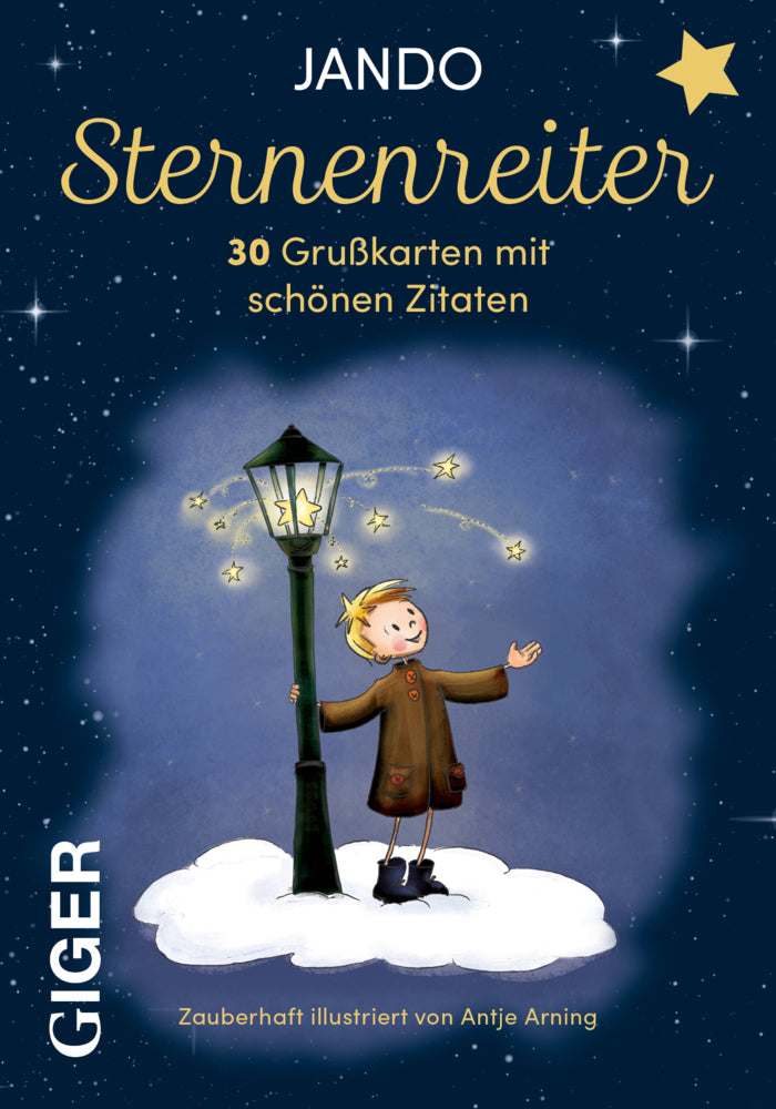 Grusskarten Sternenreiter (Jando)