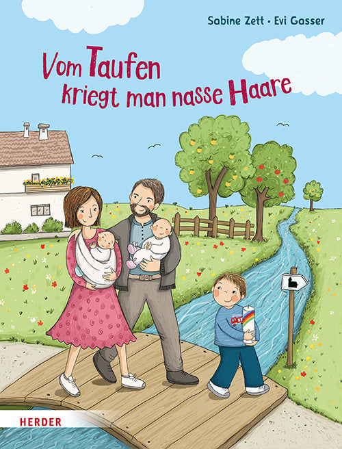 Vom Taufen kriegt man nasse Haare (Sabine Zett)
