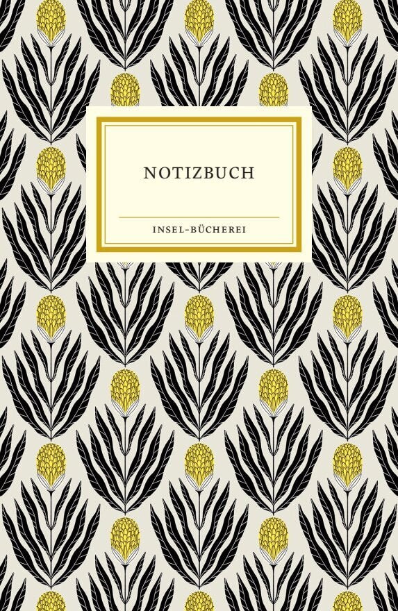 Notizbuch Insel-Bücherei »Goldene Protea« (Insel Verlag)
