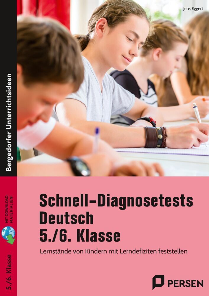 Schnell-Diagnosetests Deutsch 5./6. Klasse (Jens Eggert)