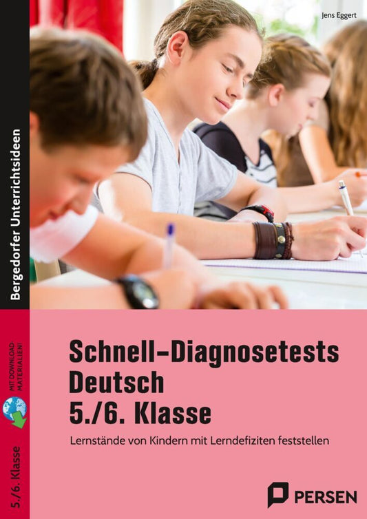 Schnell-Diagnosetests Deutsch 5./6. Klasse (Jens Eggert)