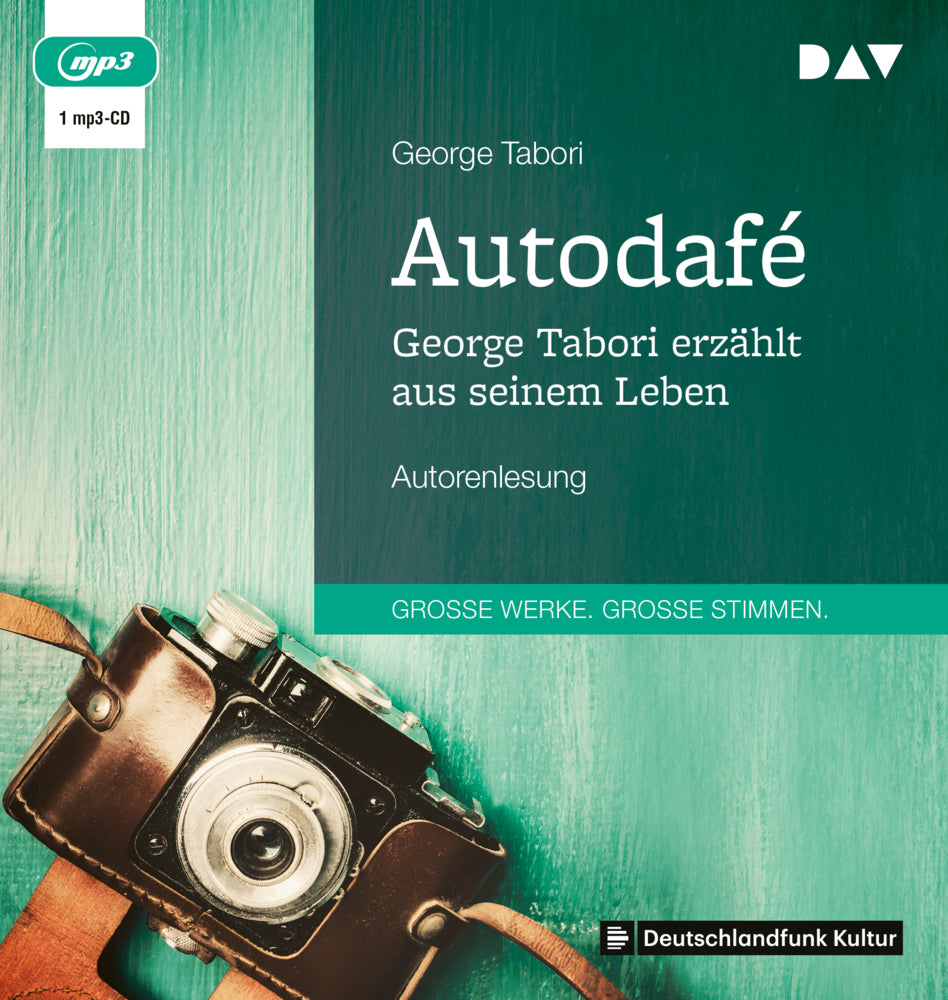 Autodafé. George Tabori erzählt aus seinem Leben, 1 Audio-CD, 1 MP3 (George Tabori)