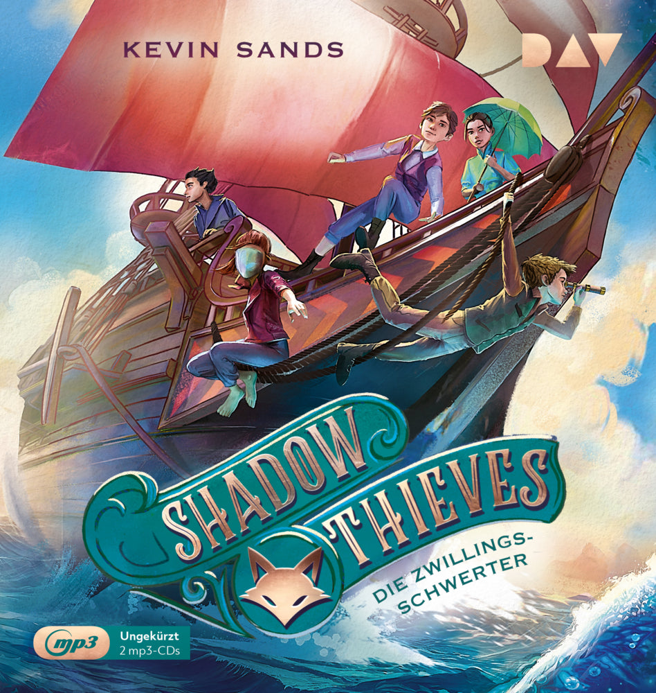 Shadow Thieves - Teil 2: Die Zwillingsschwerter, 2 Audio-CD, 2 MP3 (Kevin Sands)