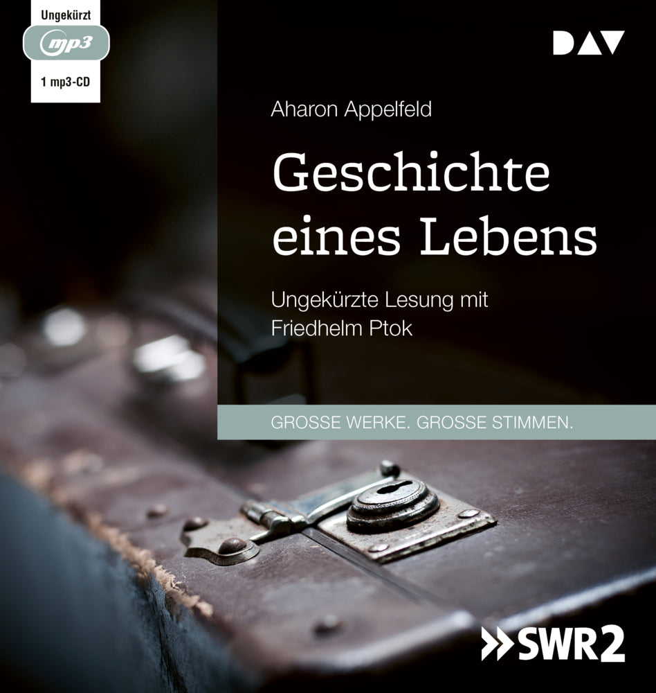 Geschichte eines Lebens, 1 Audio-CD, 1 MP3 (Aharon Appelfeld)