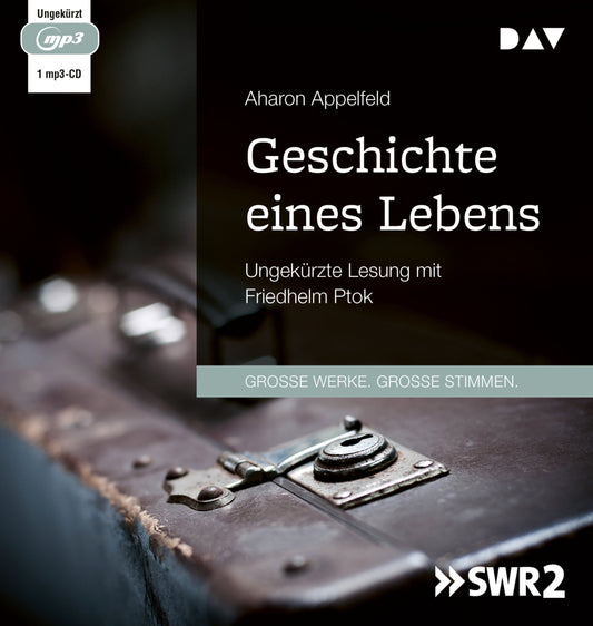 Geschichte eines Lebens, 1 Audio-CD, 1 MP3 (Aharon Appelfeld)