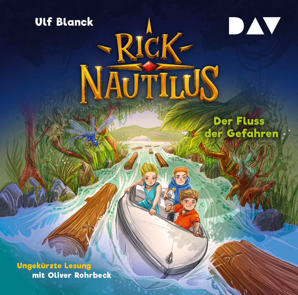 Rick Nautilus - Teil 9: Der Fluss der Gefahren, 2 Audio-CD (Ulf Blanck)