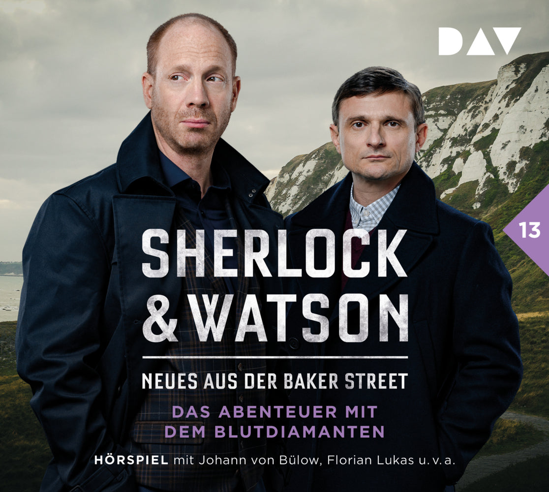 Sherlock & Watson - Neues aus der Baker Street: Das Abenteuer mit dem Blutdiamanten (Fall 13), 2 Audio-CD (Viviane Koppelmann)