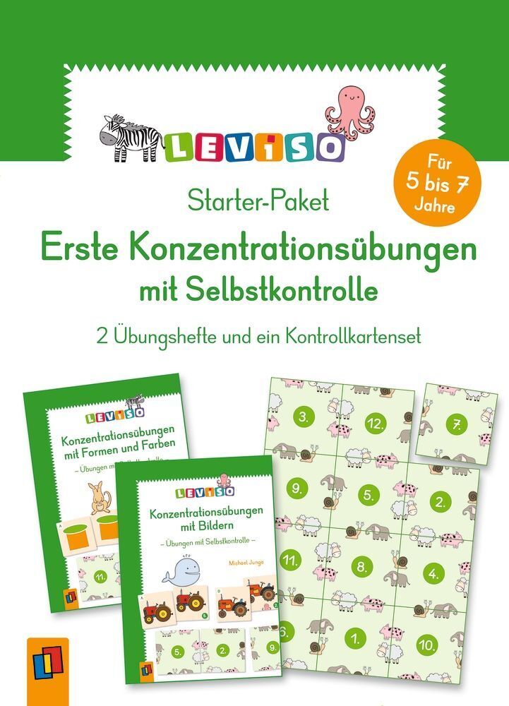 Starter-Paket - Erste Konzentrationsübungen mit Selbstkontrolle (Michael Junga)