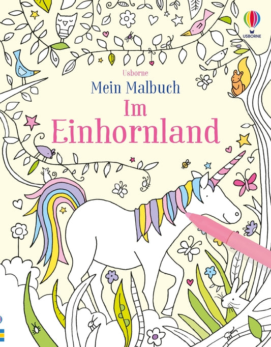 Mein Malbuch: Im Einhornland (Kirsteen Robson)