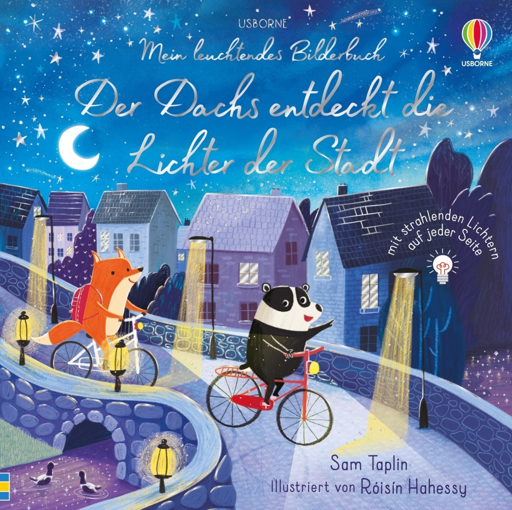 Mein leuchtendes Bilderbuch: Der Dachs entdeckt die Lichter der Stadt (Sam Taplin)