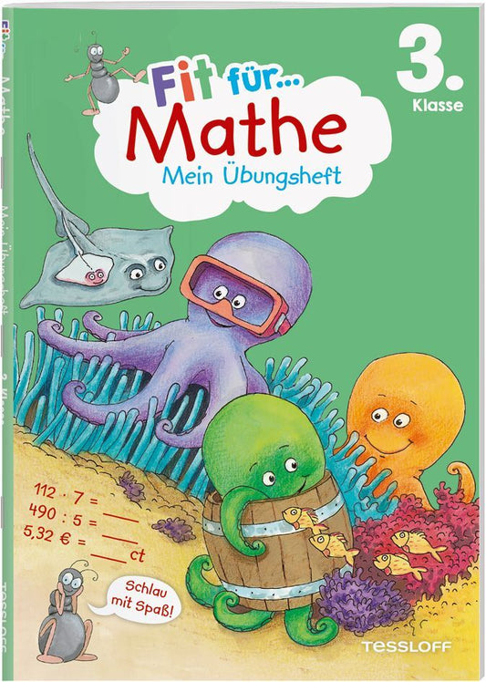 Fit für Mathe 3. Klasse. Mein Übungsheft (Andrea Tonte)