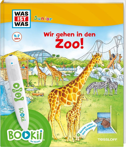 BOOKii® WAS IST WAS Junior Wir gehen in den Zoo! (Claudia Kaiser)