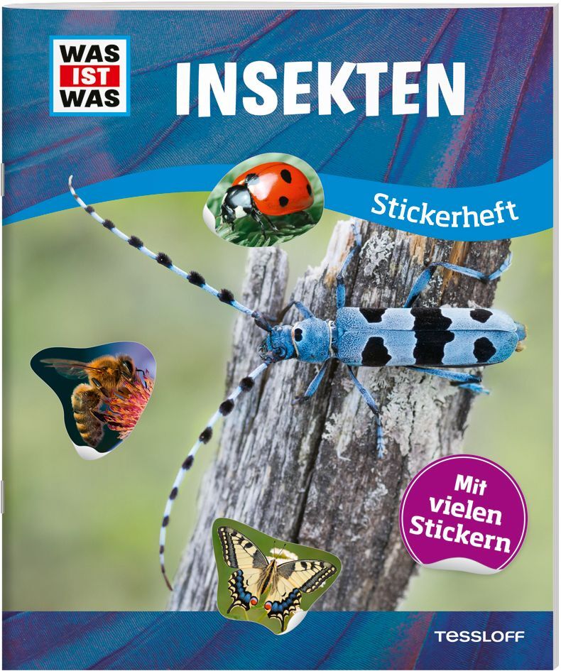 WAS IST WAS Stickerheft Insekten (Linda Thiele)