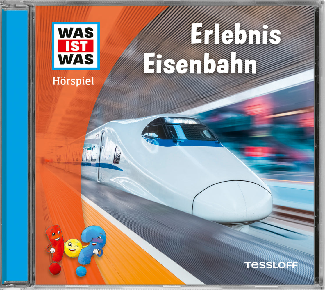 WAS IST WAS Hörspiel. Erlebnis Eisenbahn, Audio-CD (Stefan Maetz)