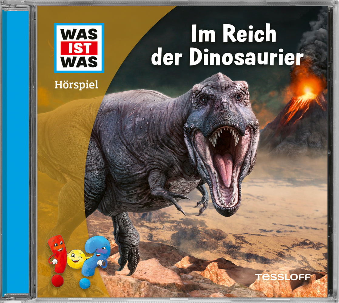 WAS IST WAS Hörspiel. Im Reich der Dinosaurier, Audio-CD (Nele Wehrmann)