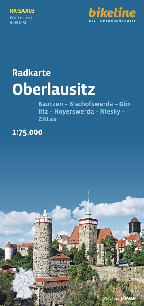 Radkarte Oberlausitz (RK-SAX03) (Esterbauer Verlag)