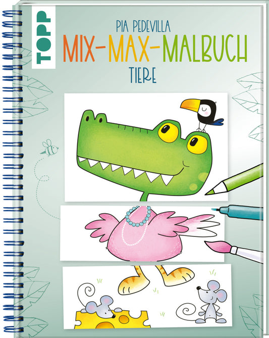 Mix-Max-Malbuch Tiere (Pia Pedevilla)