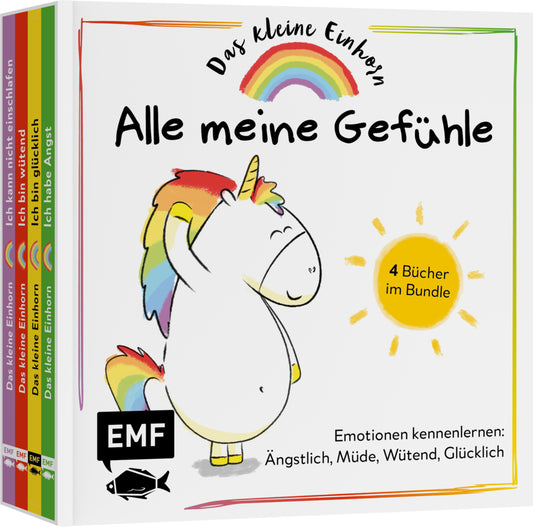 Alle meine Gefühle - Emotionen kennenlernen mit dem kleinen Einhorn (Aurélie Chien Chow Chine)