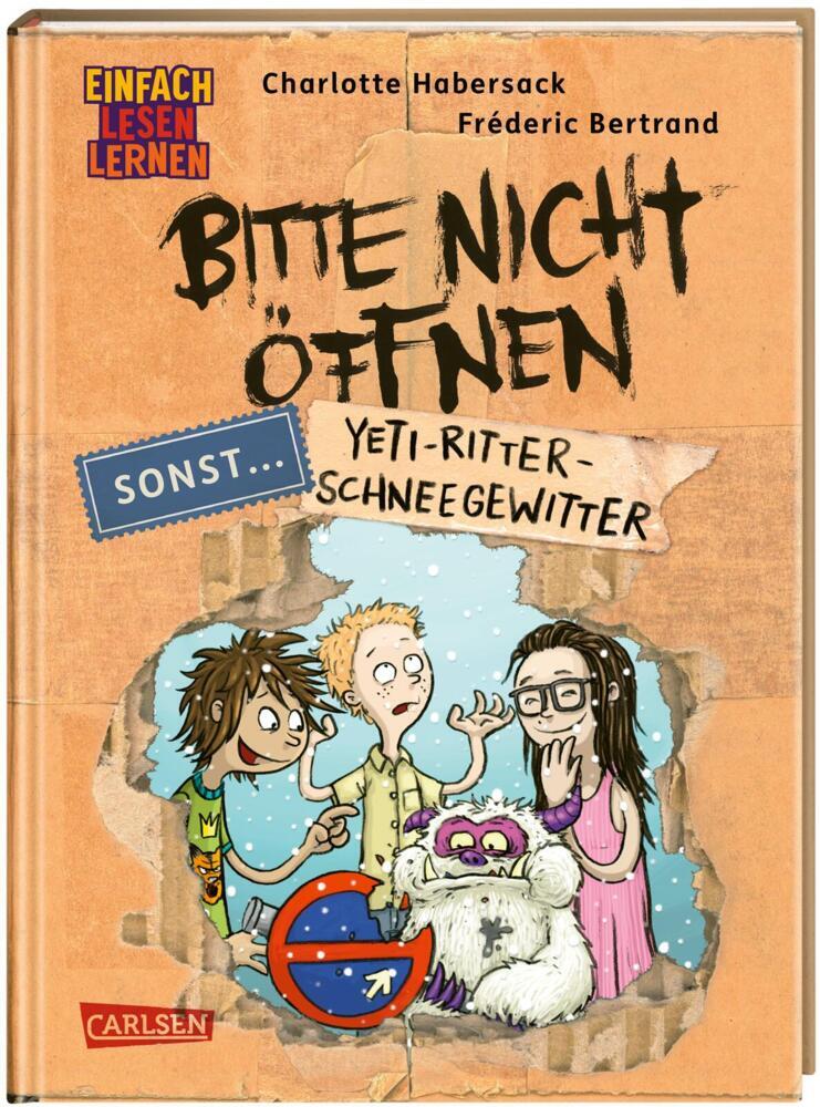 Bitte nicht öffnen, sonst ... 1: Yeti-Ritter-Schneegewitter (Charlotte Habersack)