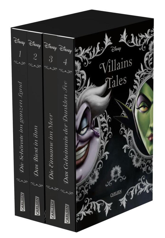 Disney Villains: Villain Tales. Taschenbuch-Schuber, 4 Teile (Walt Disney)