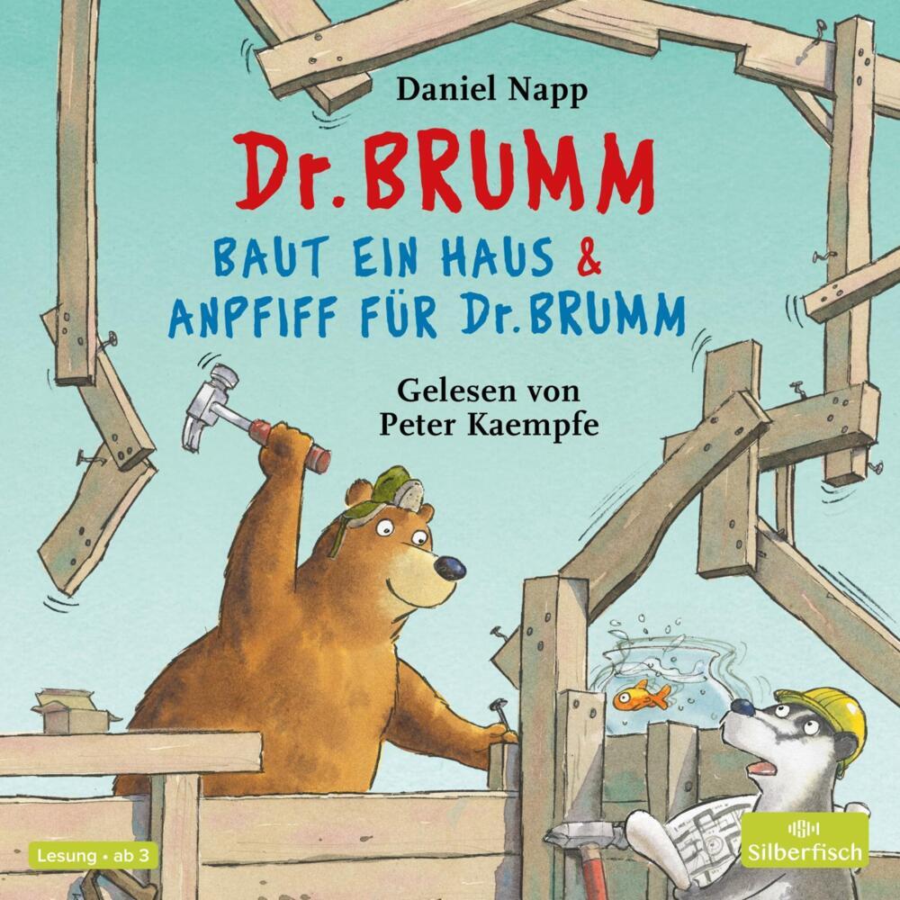 Dr. Brumm baut ein Haus / Anpfiff für Dr. Brumm, 1 Audio-CD (Daniel Napp)