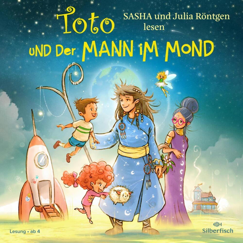 Toto und der Mann im Mond, 1 Audio-CD (Sasha)