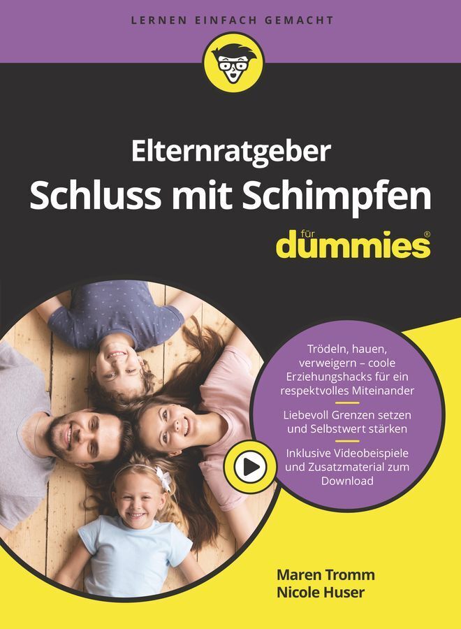 Elternratgeber Schluss mit Schimpfen für Dummies (Maren Tromm)