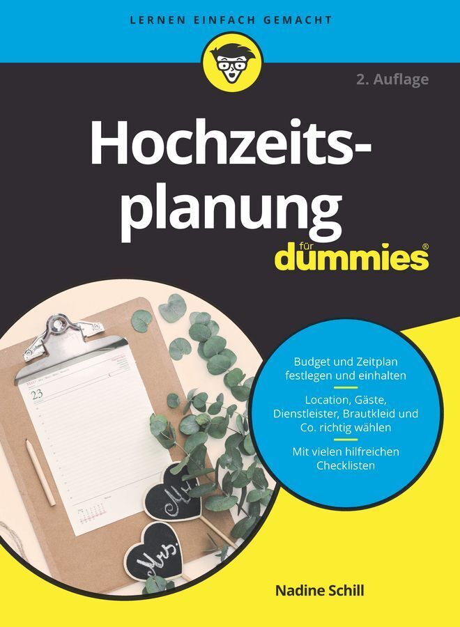 Hochzeitsplanung für Dummies (Nadine Schill)