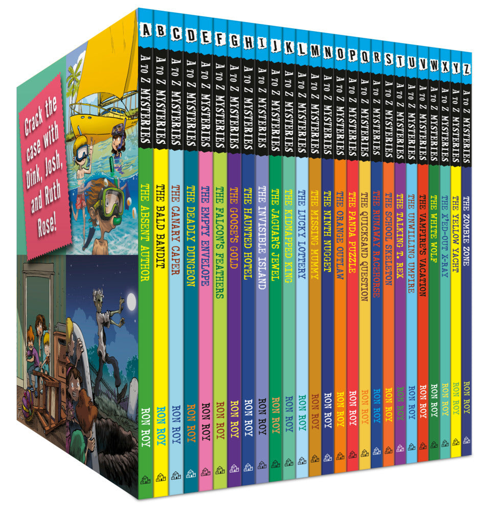 A to Z Mysteries Boxed Set: Every Mystery from A to Z! (Ron Roy)