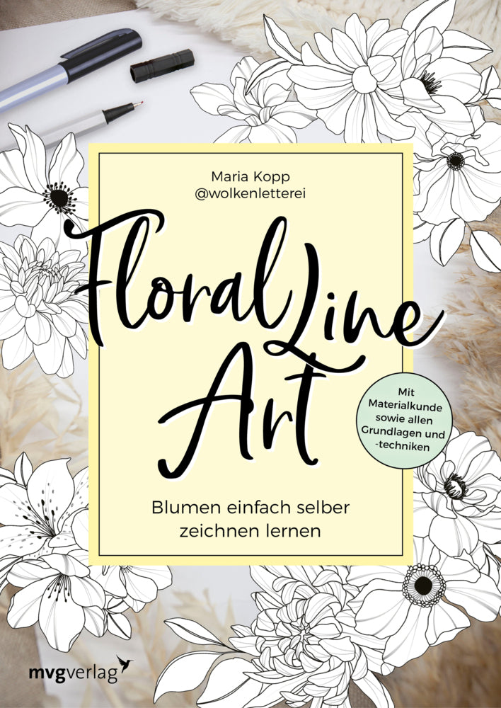 Floral Line Art (Maria Kopp)
