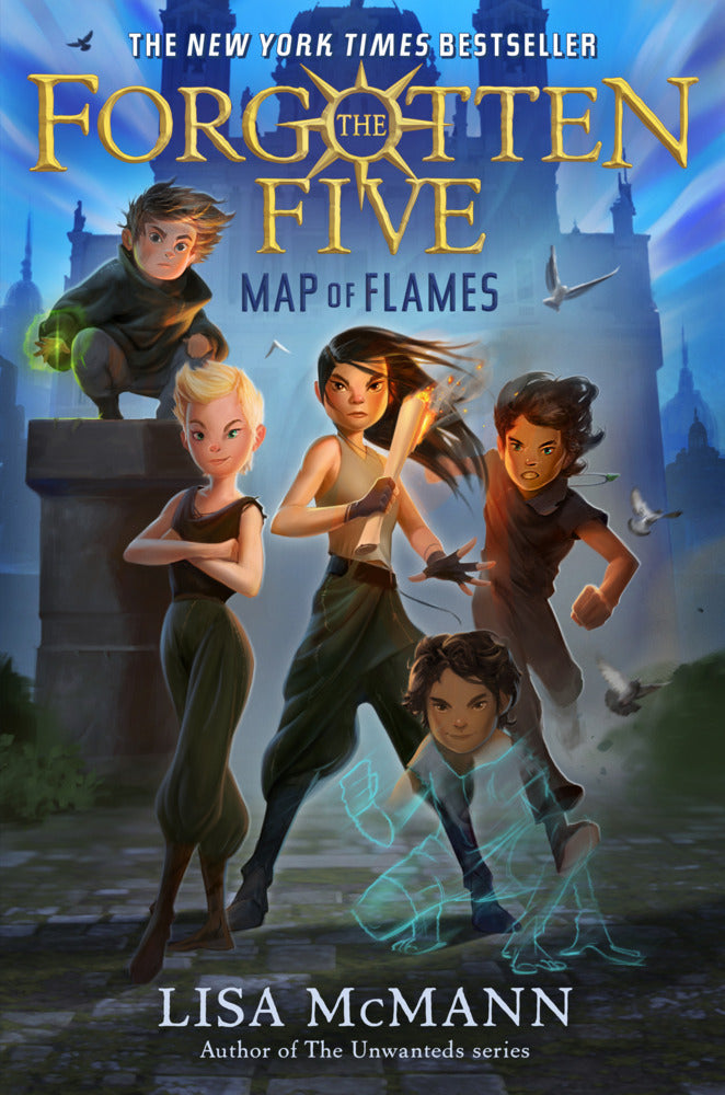 Map of Flames (The Forgotten Five, Book 1) (Lisa Mcmann)