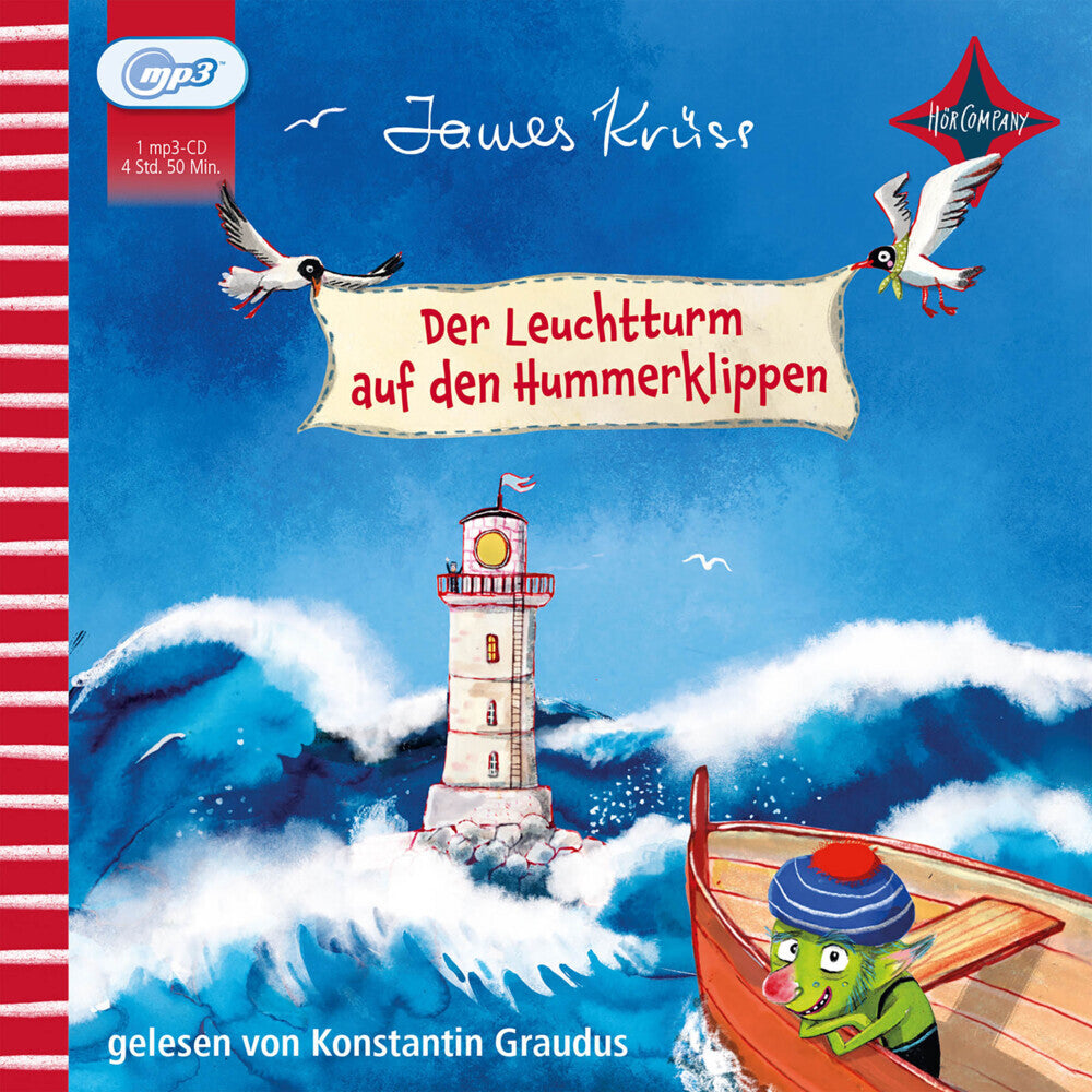 Der Leuchtturm auf den Hummerklippen, 1 Audio-CD, 1 MP3 (James Krüss)