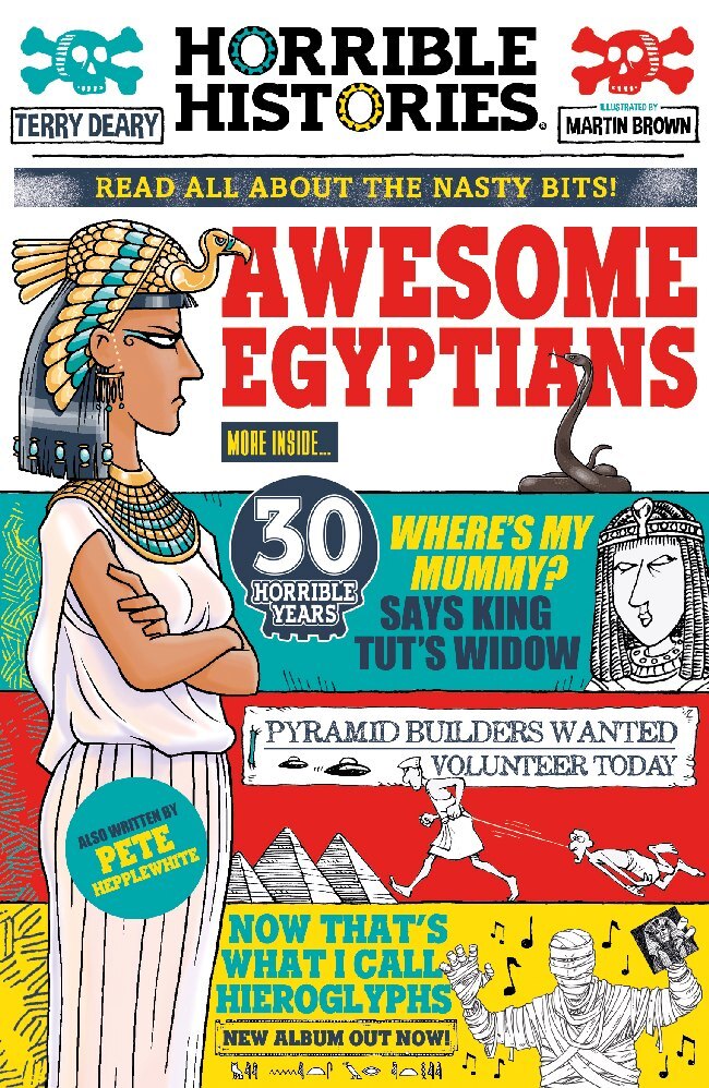 Horrible Histories: Awesome Egyptians (Newspaper Edition) (Terry Deary)