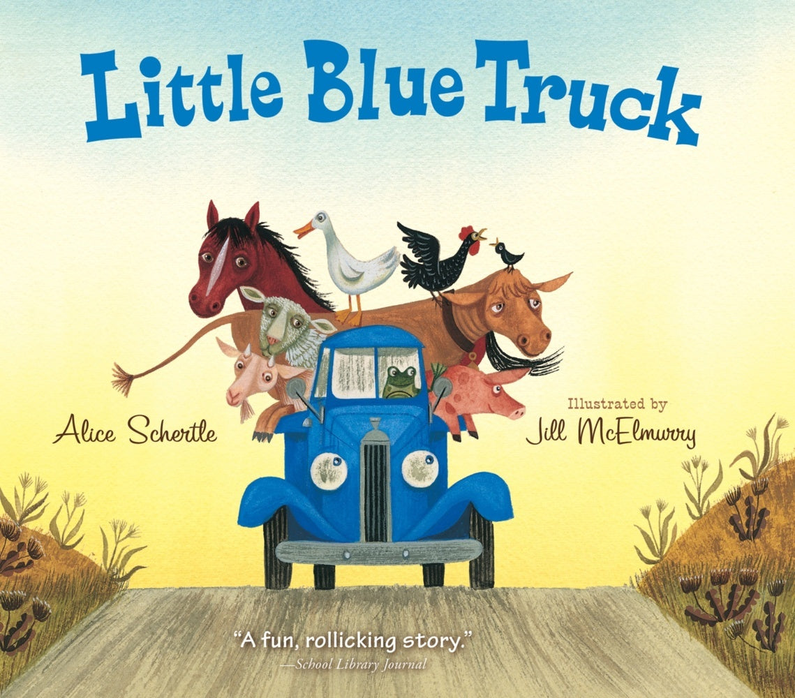 Little Blue Truck Board Book (Alice Schertle)