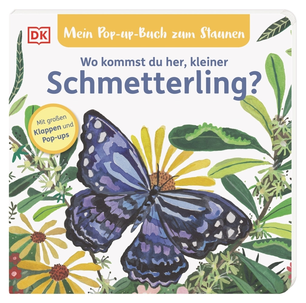 Mein Pop-up-Buch zum Staunen. Wo kommst du her, kleiner Schmetterling? (Sandra Grimm)