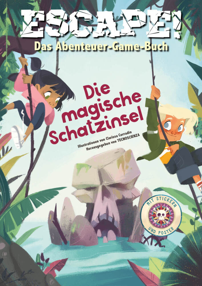 Escape! Das Abenteuer-Game-Buch: Die magische Schatzinsel (Mattia Crivellini)