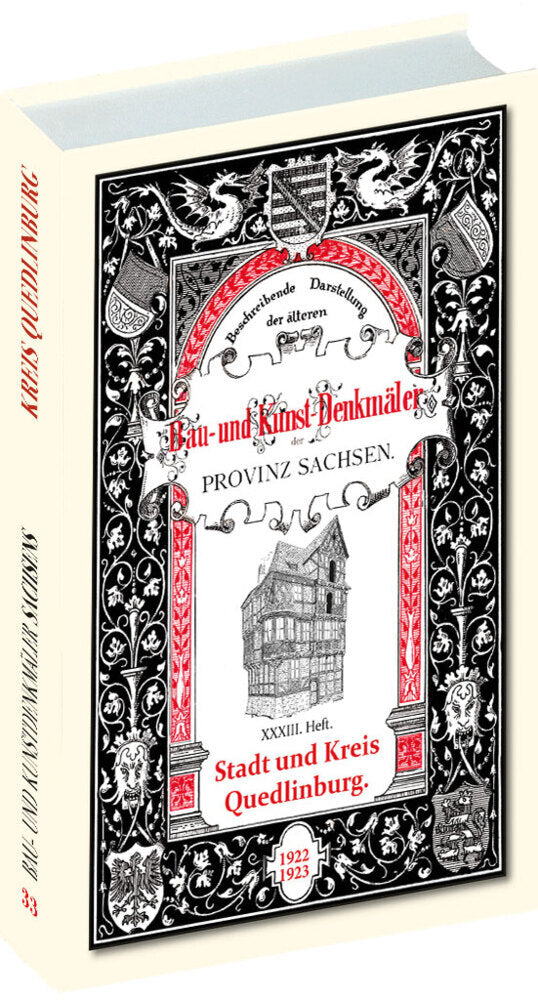 Bau- und Kunstdenkmäler Stadt und Kreis QUEDLINBURG 1922-1923 (Adolf Brinkmann)