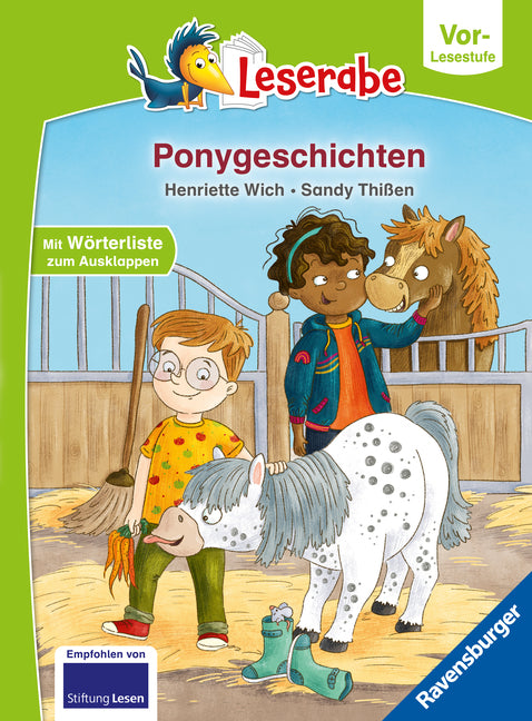 Leserabe Vor-Lesestufe - Ponygeschichten (Henriette Wich)