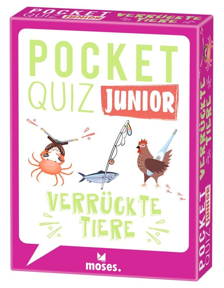 Pocket Quiz junior Verrückte Tiere (Anke Küpper)