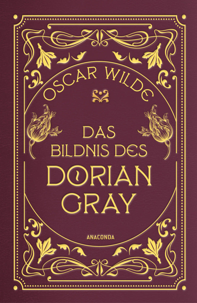 Oscar Wilde, Das Bildnis des Dorian Gray. Gebunden In Cabra-Leder mit Goldprägung (Oscar Wilde)