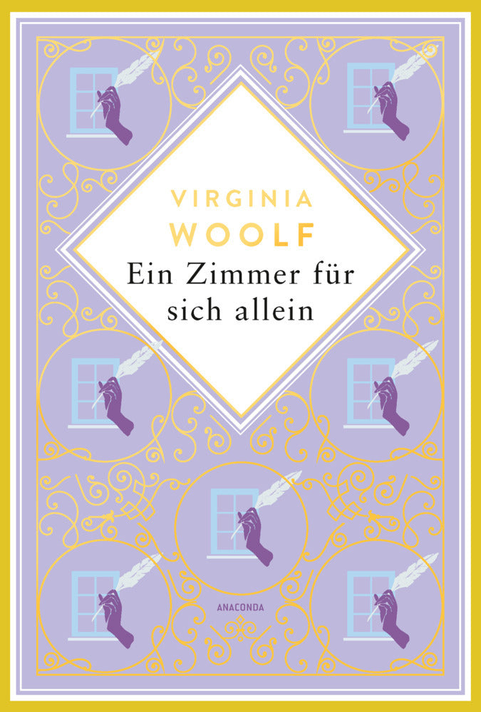 Virginia Woolf, Ein Zimmer für sich allein. Schmuckausgabe mit Goldprägung (Virginia Woolf)