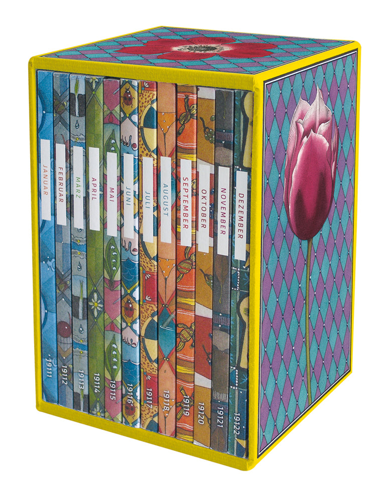 Monatsgedichte. 12 Bde. in einer Kassette (Evelyne Polt-Heinzl)