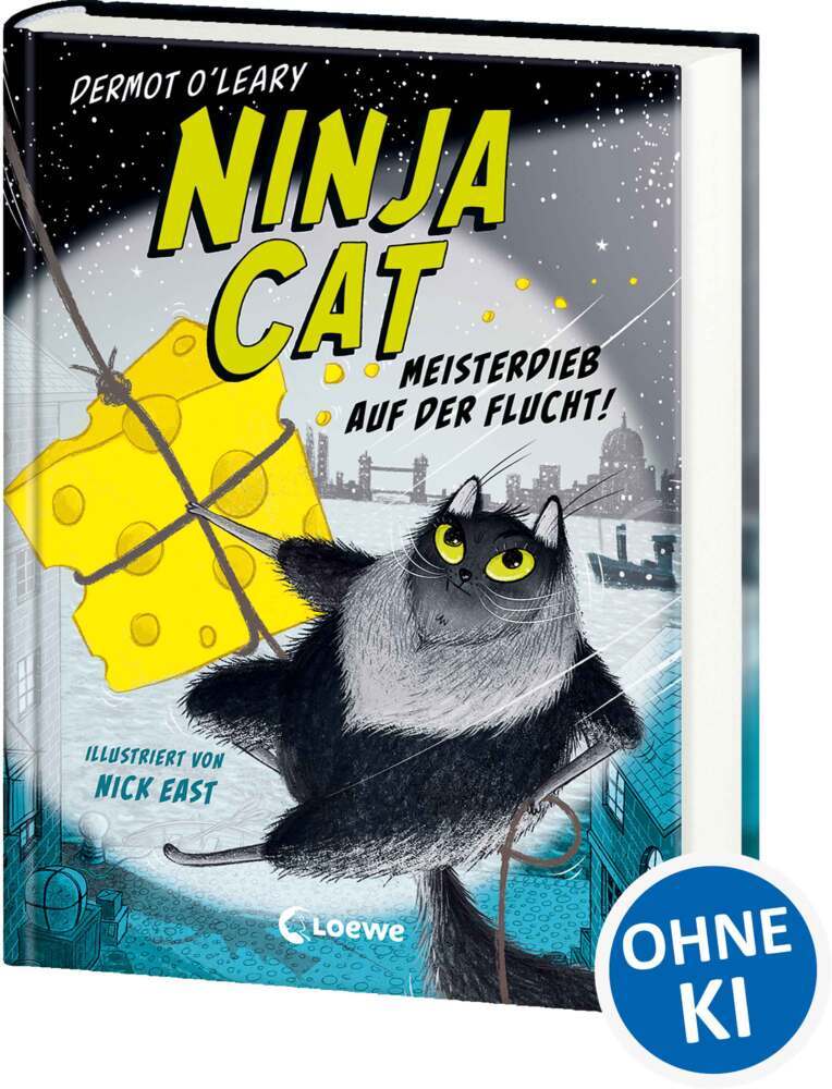 Ninja Cat (Band 2) - Meisterdieb auf der Flucht! (Dermot O'Leary)