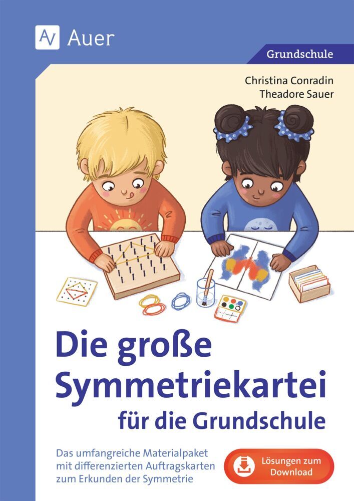 Die große Symmetriekartei für die Grundschule (Christina Conradin)