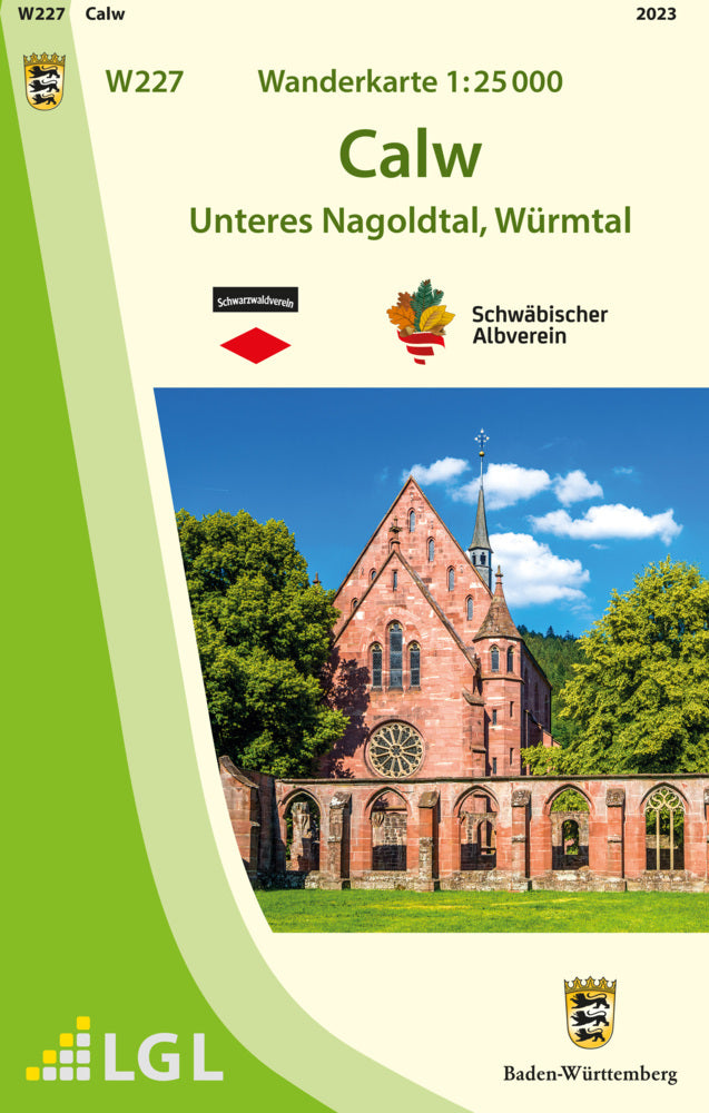 W227 Wanderkarte 1:25 000 Calw (Lgl)