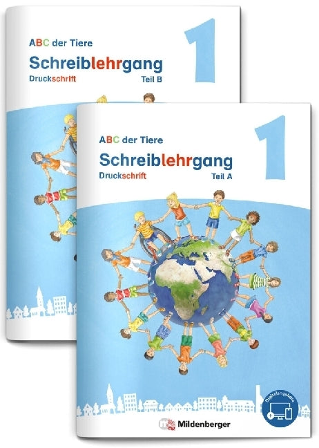 ABC der Tiere 1 Neubearbeitung - Schreiblehrgang Druckschrift, Teil A und B (Klaus Kuhn)